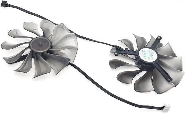 Alt view image 3 of 5 - GAA8S2U FD10015H12S DC12V 0.55AMP 0.45AMP graphics card fan RTX2080 for Palit RTX 2060 2070 2080 Super JetStream Graphics