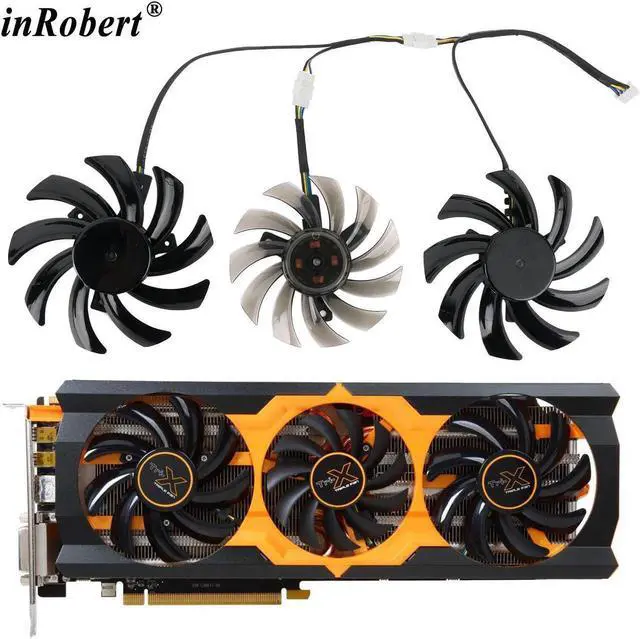 Main image of 3Pcs/Lot New 75MM 85MM FD7010H12S Cooling Fan Replacement For Sapphire Radeon Toxic R9 270X 280X Graphics Video Card Cooer Fans
