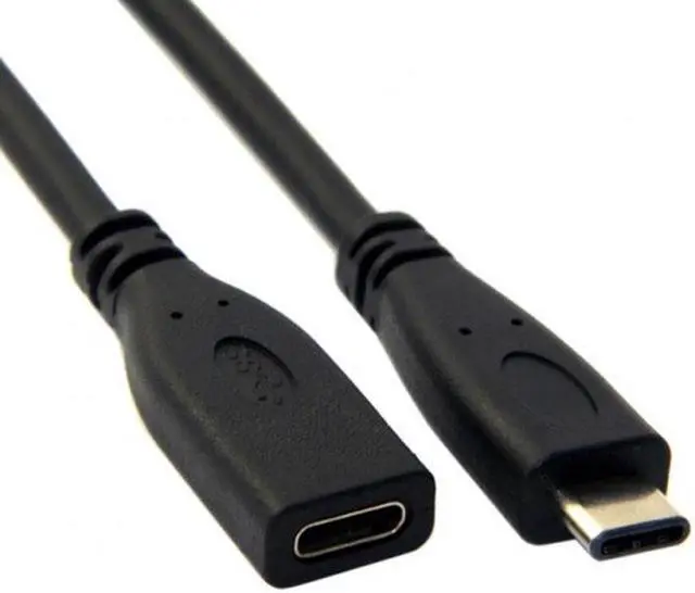 Alt view image 5 of 5 - Aomoproing USB-C USB 3.1 Type C Male to Female Extension Data Cable for LaptopMacbook Tablet Mobile Phone 2m