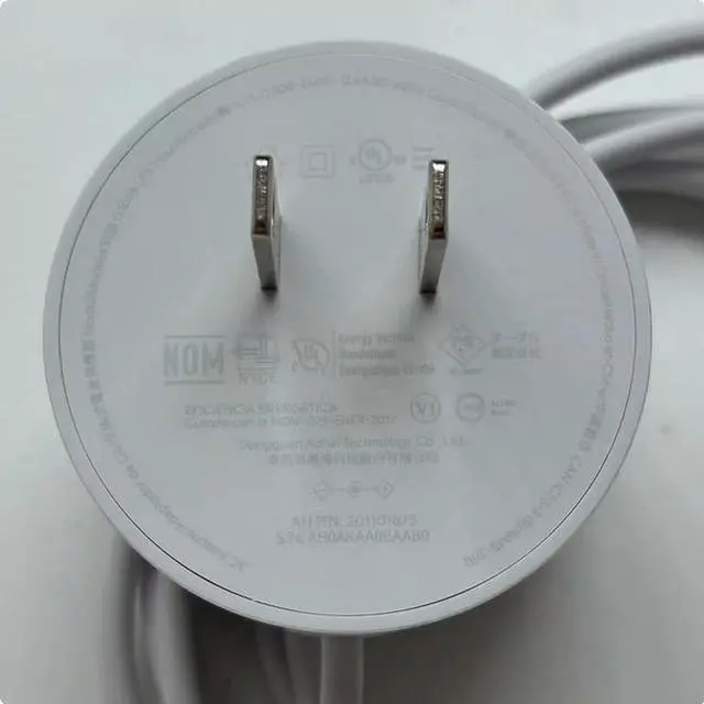 Alt view image 5 of 5 - Original Google Google Home Hub smart home speaker voice assistant 14V1.1A with cable power