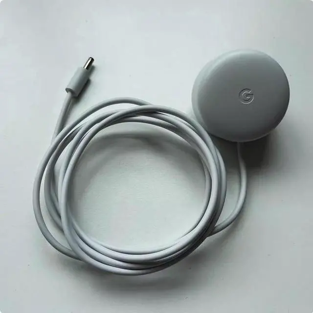 Alt view image 3 of 5 - Original Google Google Home Hub smart home speaker voice assistant 14V1.1A with cable power