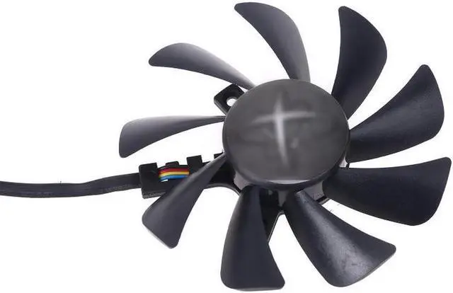 Alt view image 2 of 6 - CF9010H12S RX 480 470 VGA GPU Cooler Graphics Fan for XFX R9 390X/390 8G RX470 Video Card Cooling System