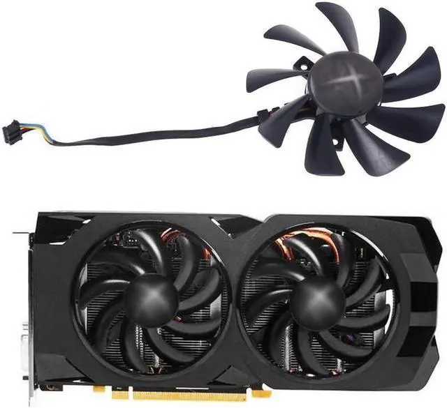 Main image of CF9010H12S RX 480 470 VGA GPU Cooler Graphics Fan for XFX R9 390X/390 8G RX470 Video Card Cooling System