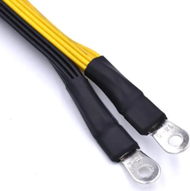 Alt view image 2 of 3 - BTC Miner Bitcoin Litecoin S7 S9 S11 power supply to 5* PCI-E 6pin GPU Graphics Card Splitter Power Cable 40cm