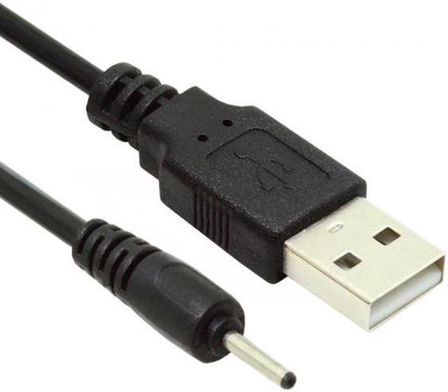 Alt view image 5 of 7 - Aomoproing 2pcs/lot USB 2.0 Male Type-A to 5V DC 2.0x0.7mm DC Power Round Plug Cable 150cm 24AWG
