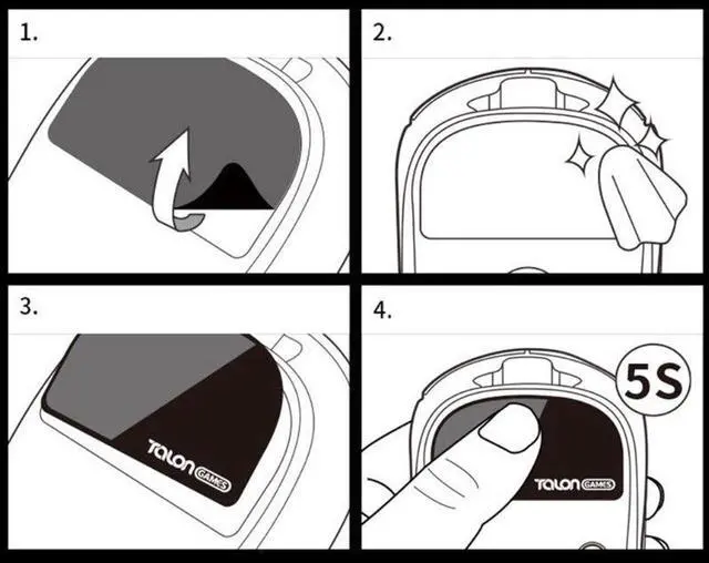 Alt view image 3 of 5 - Universal Dots Glass Mouse Feet Pad Mouse Skates Anti-Slip Mouse Glides Sticker for Gaming Mouse