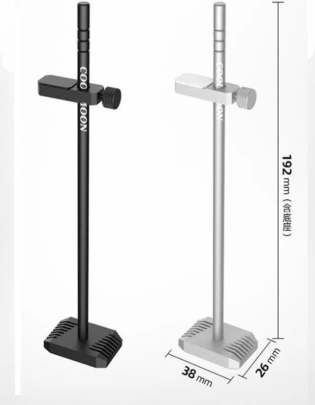 Alt view image 3 of 6 - CoolMoon CM-VT192 Aluminum Alloy Graphics Video Stand GPU Support Jack Desktop PC Case Video Cards Holder Bracket Cooling Kit