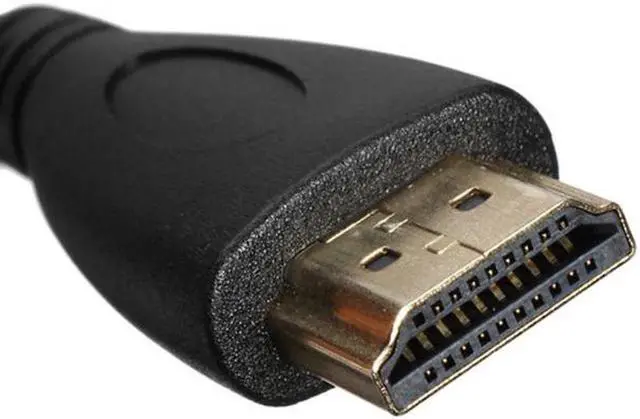 Alt view image 4 of 5 - Aomoproing Black HDMI Male to HDMI Male Stretch Spring Cable for HDTV DVB DVD PC 1080p 4ft