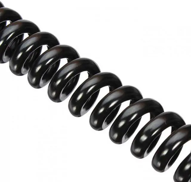 Alt view image 5 of 5 - Aomoproing Black HDMI Male to HDMI Male Stretch Spring Cable for HDTV DVB DVD PC 1080p 4ft