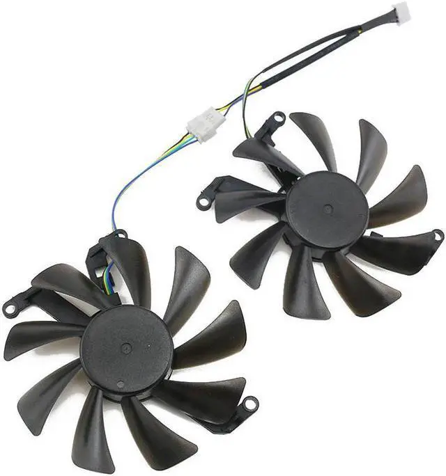 Alt view image 4 of 4 - Aomoproing 2pcs/Set 85MM GPU VGA Cooler TH9215S2H-PAA01 Graphics Fan For Palit GeForce RTX 3060 Dual RTX3060 Ti OC Video As Replacement
