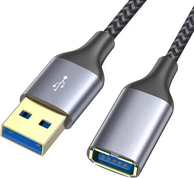 Main image of USB 3.0 Extension Cable 10ft/3M, USB A Male to A Female Cable USB Extension Lead High Speed 5Gbps Data Transfer Compatible for Printer, Scanner, Camera, Keyboard, Card Reader, Hard Drive, USB Disk