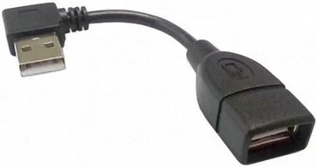 Main image of Aomoproing 480Mbps USB 2.0 Left Angled 90 Degree A Type Male to Female Extension Cable 10cm