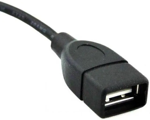 Alt view image 7 of 7 - Aomoproing 480Mbps USB 2.0 Left Angled 90 Degree A Type Male to Female Extension Cable 10cm