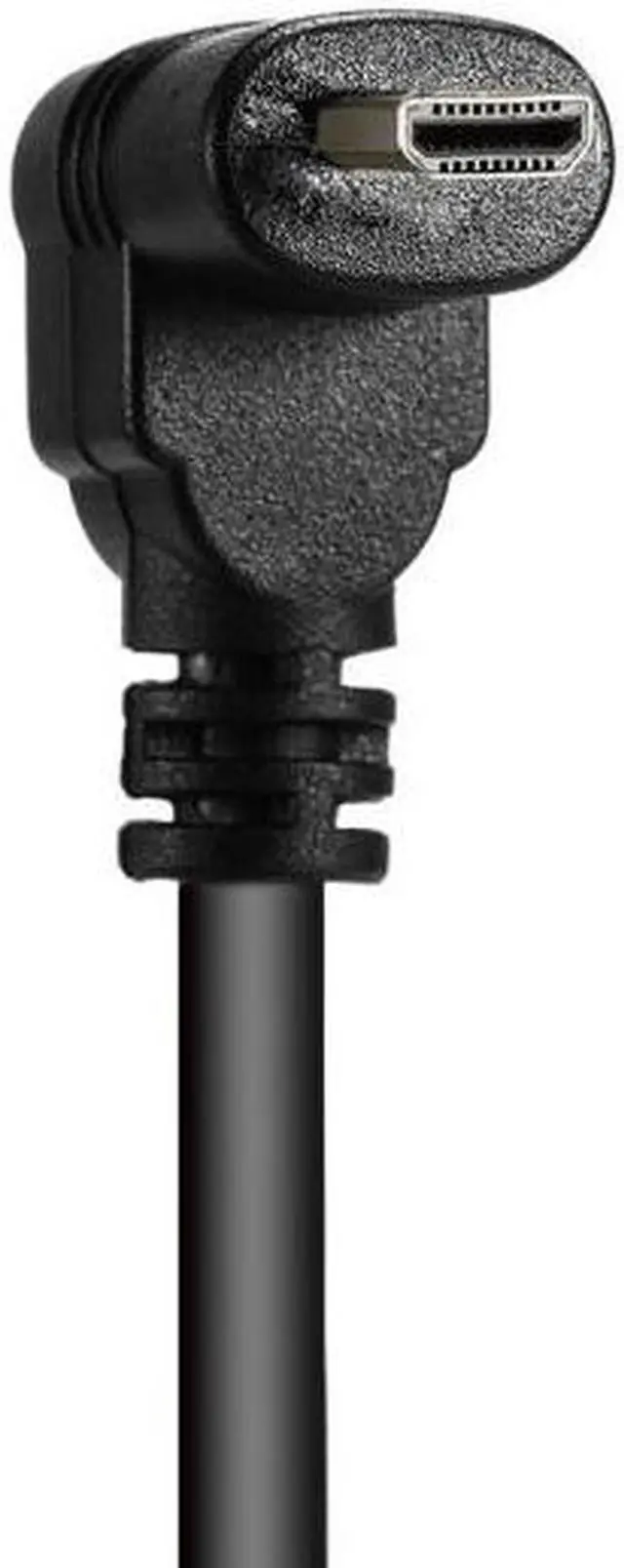 Alt view image 4 of 7 - Aomoproing  Down Angled 90 Degree Micro HDMI to HDMI Male HDTV Cable for Cell PhoneTabletCamera