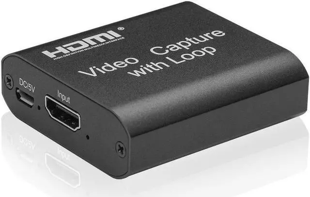 Alt view image 4 of 7 - 4K HDMI Capture Card USB 2.0 1080P Grabber Phone Video Capture with Loop Output Game Recording Device For Youtube Live Streaming PS4 IOS Phone HDV XBox one