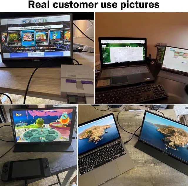 Alt view image 6 of 7 - USB C to C 3.2 Gen 2x2 Cable - 20Gbps Data Transfer - 4K 60Hz HDR Monitor Video - 100W PD Charging - Thunderbolt Compatible - 1.6ft/2Pack - for MacBooks, iPads, PC, Docks, Phones, and Android Auto