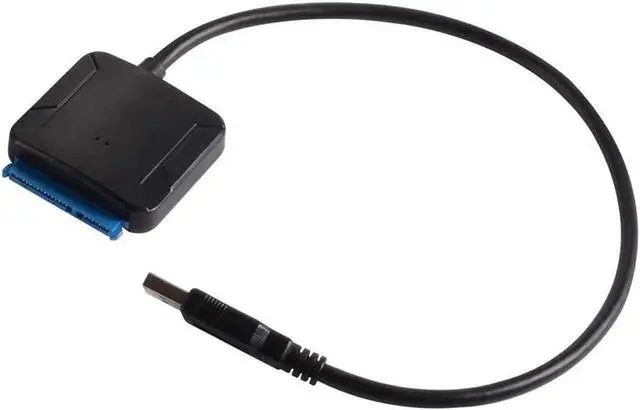 Alt view image 3 of 7 - USB 3.0 to SATA Adapter Cable for 2.5" 3.5" SSD/HDD Drives, SATA to USB 3.0 External Converter 22 pin Hard Drive Connector