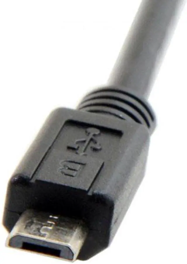 Alt view image 6 of 7 - Aomoproing Micro USB 5Pin Male to Female Extension Panel Mount Type Cable with Screws 50cm