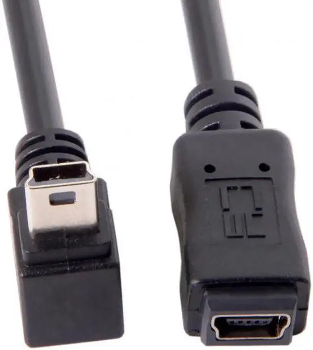 Alt view image 7 of 7 - Aomoproing GPS Mini USB 5P 90D Down Direction Angled Male to 5p Female Extension Cable 0.2M