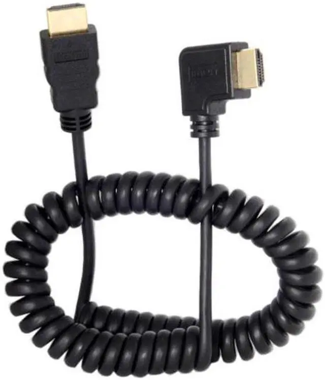 Main image of Aomoproing 90 Degree Right Angled HDMI to HDMI Stretch Extension 4K@60hz Cable for HDTV DVB DVD PC 1.2m