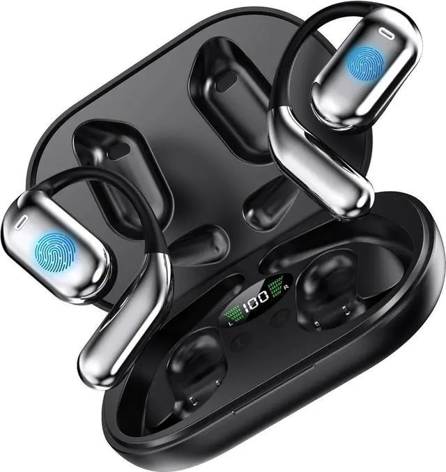 Main image of True Wireless Earbuds for AI Translation Real Time, Bluetooth 5.4 Headphones 3-in-1 Translator Earbud with 144-Languages & Accents, HD Stereo Sound, in Ear Headphones for Travel Sport Workout
