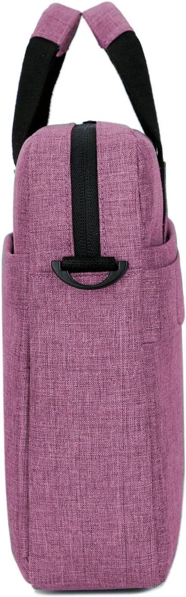 Alt view image 5 of 7 - 13"Laptop Shoulder Bag Messenger Bag for Macbook Air PRO Retina Laptop / Notebook / MacBook / Ultrabook / Chromebook Computers,(13-13.3 Inch,Purple)