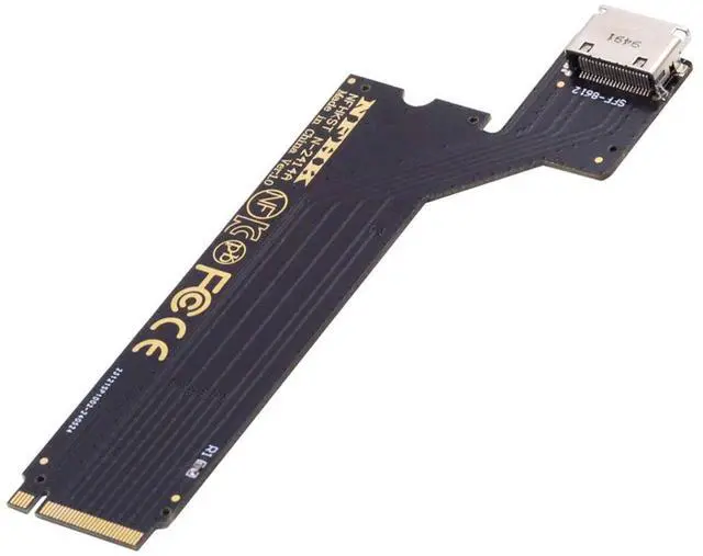 Main image of Aomoproing PCI-E 4.0 M.2 M-key to Oculink SFF-8612 SFF-8611 Host Adapter for 2024 ThinkBook 14+ AMD8845 External Graphics Card & SSD
