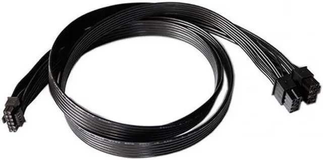 Alt view image 2 of 6 - Aomoproing 12VHPWR ATX3.0 PCI-E 5.0 Power Modular Cable to Dual ATX 8Pin for 3080 3090TI PSU 16Pin 12+4P Graphics Card