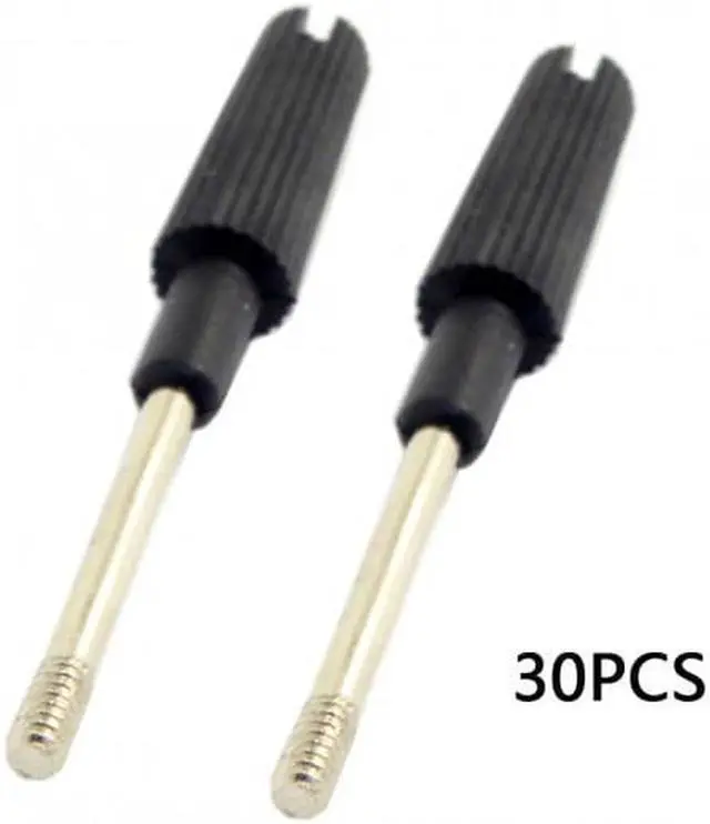 Alt view image 5 of 7 - Aomoproing 30pcs Thumb Screws #4-40 UNC 47mm Length Stainless Steel Overmold for Computer Cable