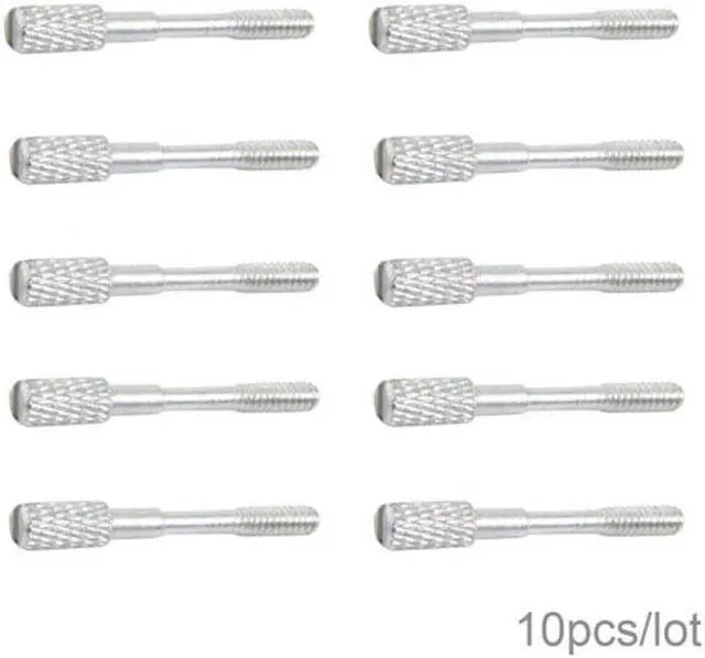 Main image of Aomoproing 10pcs/lot Thumb Screws #4-40 UNC 25mm Length Stainless Steel for Computer Cable