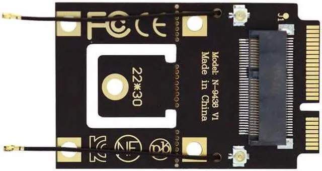 Main image of Aomoproing  NGFF M.2 Key-A to Mini PCI-E PCI Express Converter Adapter for 9260 8265 7260 AC Wifi Bluetooth Wireless Card