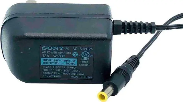Alt view image 6 of 6 - Genuine AC Power Supply Adapter So-ny AC-MS1202C So-ny AC-S1202S 7W 12V 0.2A (200mA) OEM