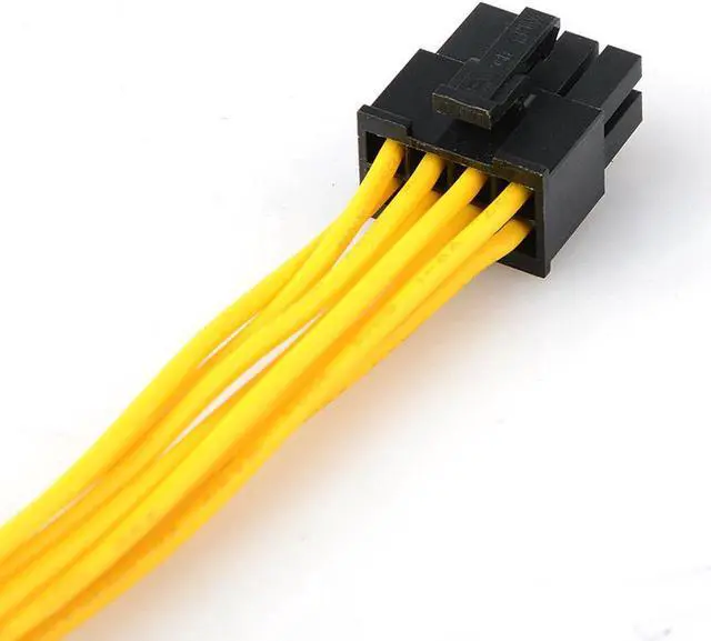 Alt view image 4 of 6 - 8-pin PCI Express to Pcie 8 pin (6+2) PC Motherboard Graphics Video Card Pci-e GPU VGA ATX PSU Power Extension Cable