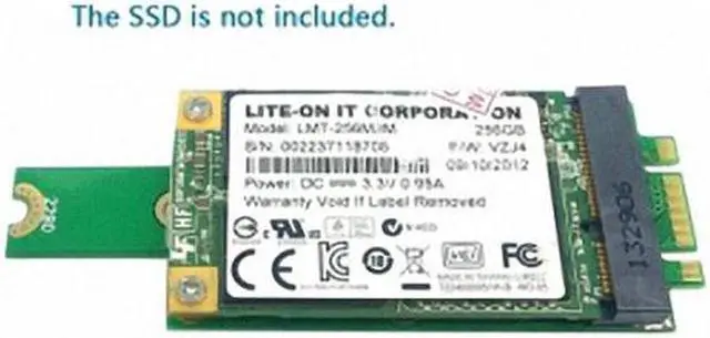 Alt view image 7 of 7 - Aomoproing  M.2 NGFF PCI-E 2 LANE Golden Finger Pin to 50mm Mini-PCIE mSATA 18+8 SSD Hard Disk PCBA