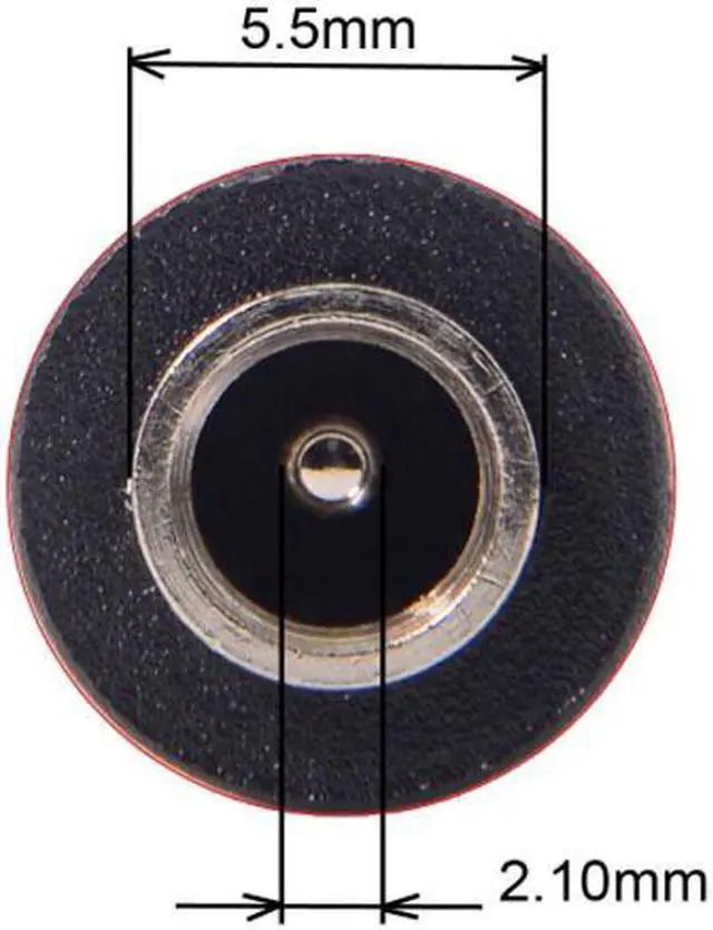 Alt view image 2 of 5 - Aomoproing DC Jack 5.5*2.1mm Input to USB-C Type-C Power Plug Charge Adapter for Laptop Phone