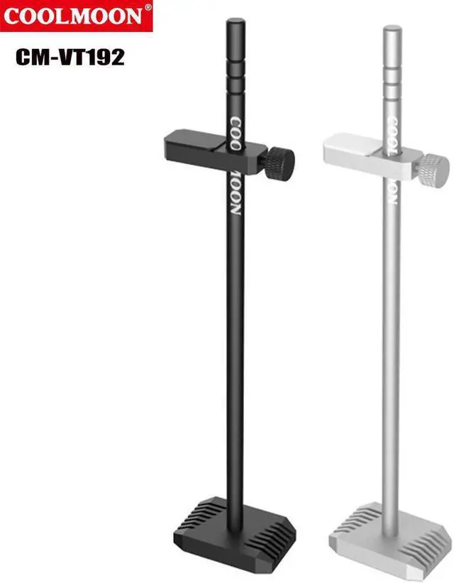 Main image of CoolMoon CM-VT192 Aluminum Alloy Graphics Video Stand GPU Support Jack Desktop PC Case Video Cards Holder Bracket Cooling Kit