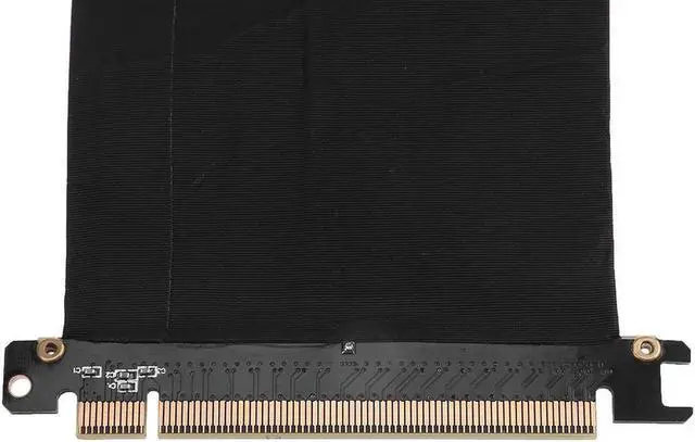 Alt view image 6 of 6 - Full Speed 3.0 PCIE X16 Riser Cable Graphics Card Extension Cable PCI Express Riser Adapter Shielded Extender for IPC Chassis 20cm