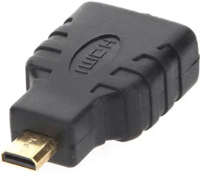 Alt view image 4 of 4 - Aomoproing Micro HDMI Male to HDMI Male Adapter for Cell Phone Tablet 1080p HDTV