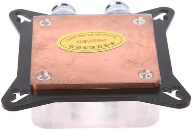 Alt view image 4 of 6 - 2021 New GPU Water Block Cooling Double Channel Copper Cooler For Graphics Card Radiator