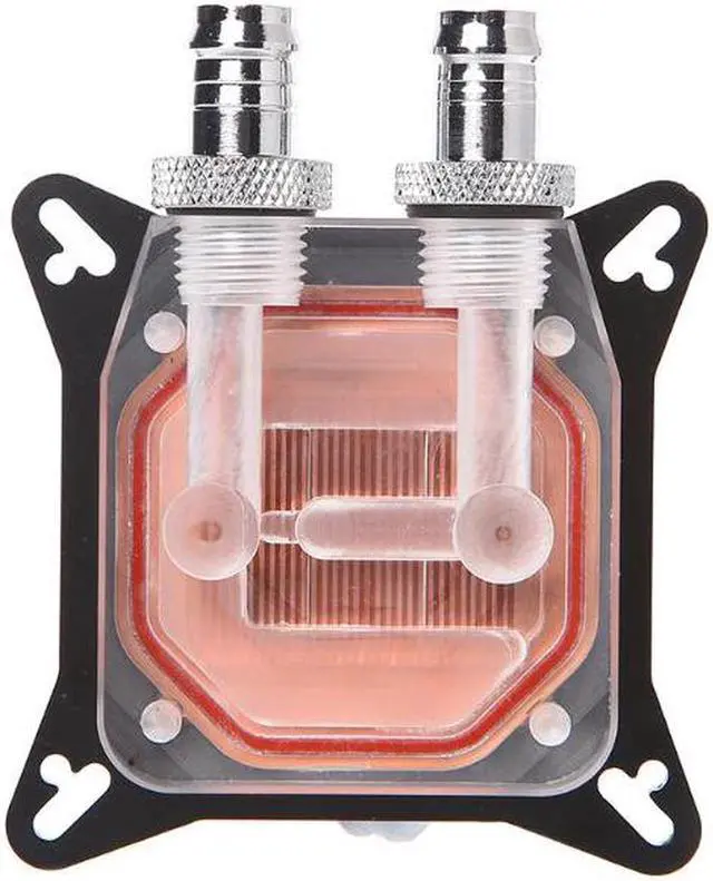 Alt view image 3 of 6 - 2021 New GPU Water Block Cooling Double Channel Copper Cooler For Graphics Card Radiator