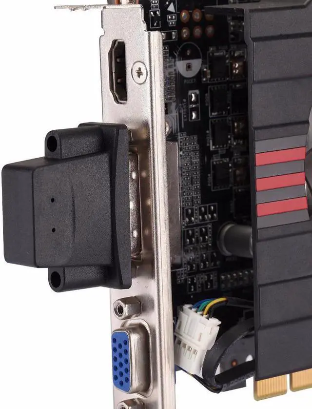 Alt view image 2 of 5 - DVI Graphics Card Display GPU Detection Monitor Dummy Plug Adapter