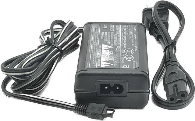 Alt view image 2 of 4 - Genuine So-ny AC-L25A AC Adapter DCR-DVD203 DCR-DVD403 DCR-HC26 Camcorder W/Cord