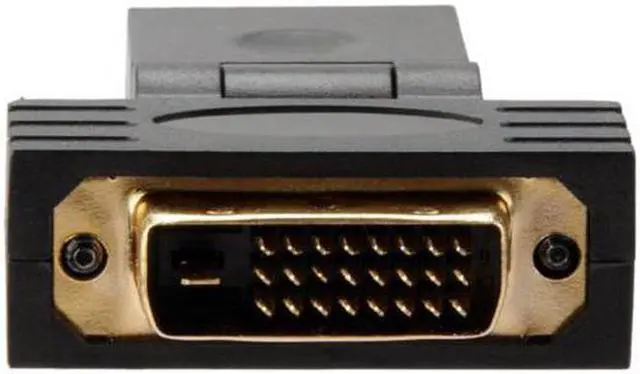 Alt view image 3 of 7 - Aomoproing  1080p DVI male to HDMI Female 360 degree Rotating Swivel Adapter for HDTV Video Card