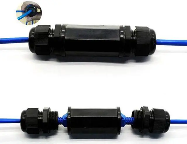 Alt view image 6 of 7 - Aomoproing Locking Waterproof CAT6 RJ45 Female to Female Lan Ethernet Network Extension Adapter Coupler