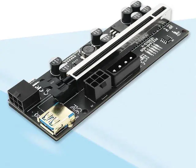 Alt view image 3 of 6 - Practical Converter Card Convenient Graphic Extension Adapter Card 010-X PCIE Riser 1x to 16x Adapter Card
