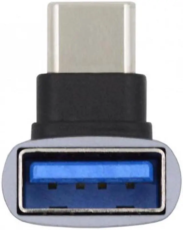 Alt view image 7 of 7 - Aomoproing  Up Down Angled USB-C Type-C to USB 3.0 Female OTG Adapter 90 Degree for Laptop Tablet Phone
