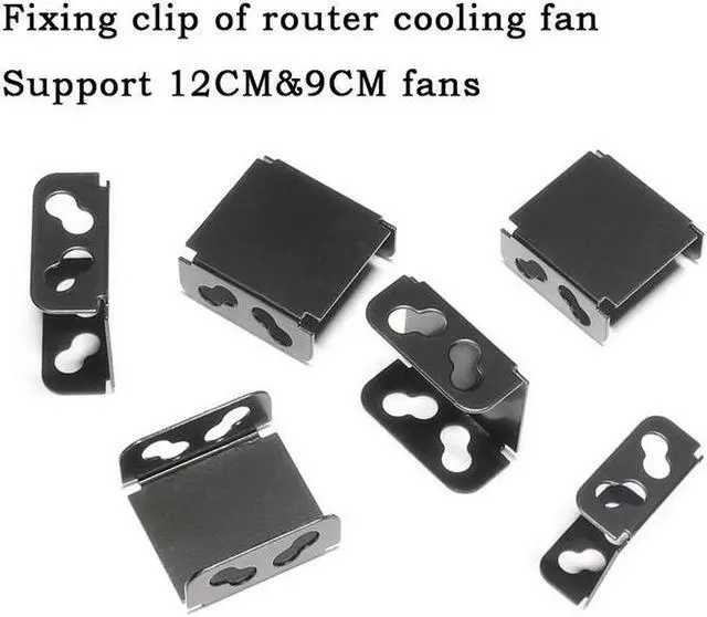 Alt view image 3 of 7 - 9cm/12cm Fan Buckle Video Card Cooler Fan Accessories Fan Bracket PCI Lot Cooling Rack Desktop Computer Auxiliary Radiator Retrofit Cooling Rack