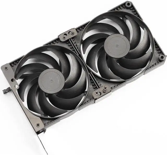 Alt view image 6 of 7 - 9cm/12cm Fan Buckle Video Card Cooler Fan Accessories Fan Bracket PCI Lot Cooling Rack Desktop Computer Auxiliary Radiator Retrofit Cooling Rack