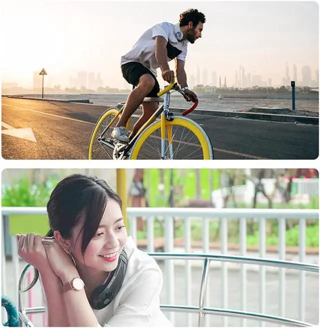 Alt view image 3 of 7 - Portable Air Conditioner Air Cooler Fan USB Rechargeable Handfree Neck Fan Sports Fan