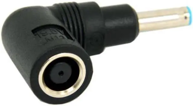 Alt view image 3 of 7 - Aomoproing  DC 7.4*5.0mm Ultra slim DC Jack to 4.5*3.0mm Plug 90 Right Angled Adapter For Laptop